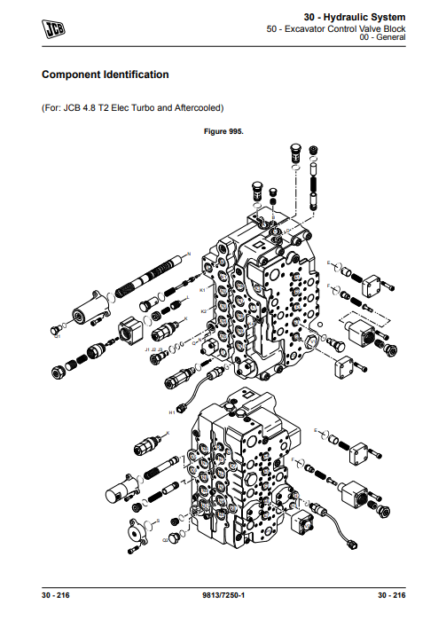 JCB JS200, JCB JS210, JCB JS220, JCB JS235 Excavators Service Repair Manual - Image 6