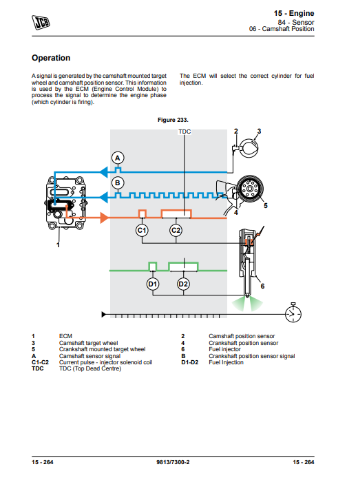 JCB JS200, JCB JS210, JCB JS220, JCB JS235 Excavator Service Repair Manual - Image 5