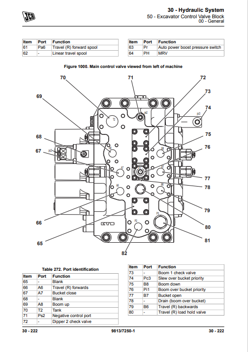 JCB JS200, JCB JS210, JCB JS220, JCB JS235 Excavators Service Repair Manual - Image 8