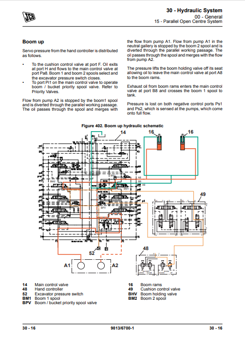 JCB JCB305, JCB JS305 Excavator Service Repair Manual - Image 6