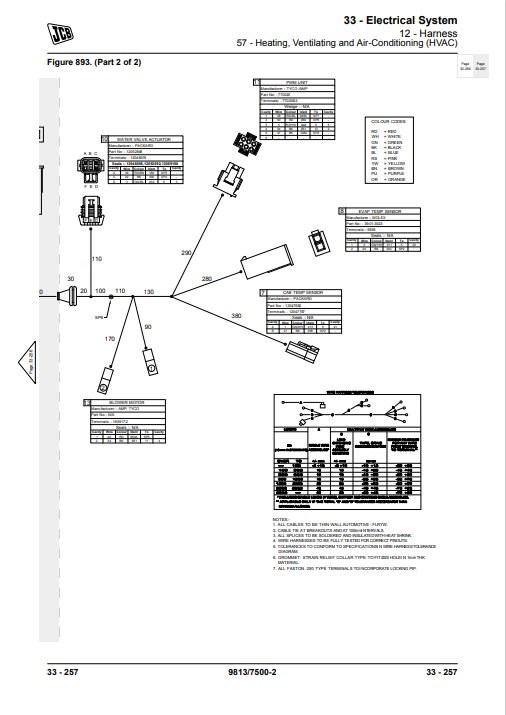 JCB JS300, JCB JS330, JCB JS370 Excavator Service Repair Manual - Image 7
