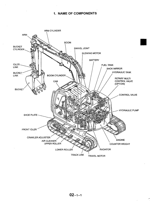 Kobelco SK70SR-1E Excavator Service Repair Manual - Image 4