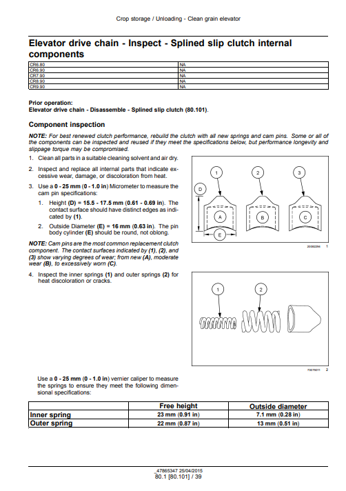 New Holland CR6.80, CR6.90, CR7.90, CR8.90, CR9.90 Combine Harvester Service Repair Manual - Image 3