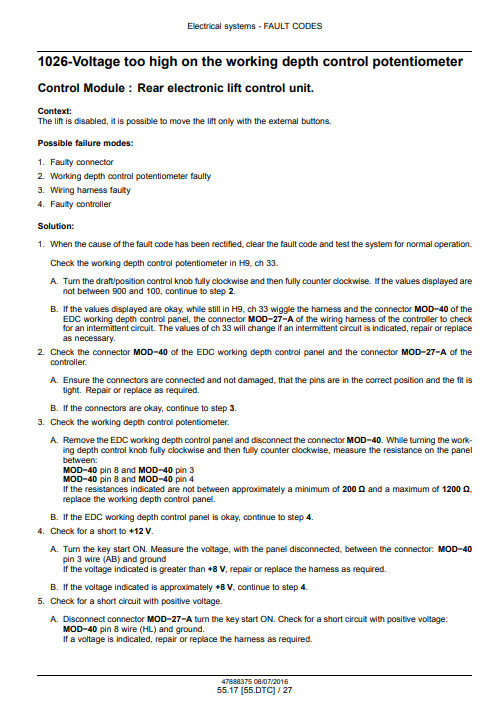 New Holland T4.75V, T4.85V, T4.95V, T4.105V Tier 3 Tractor Service Repair Manual - Image 5