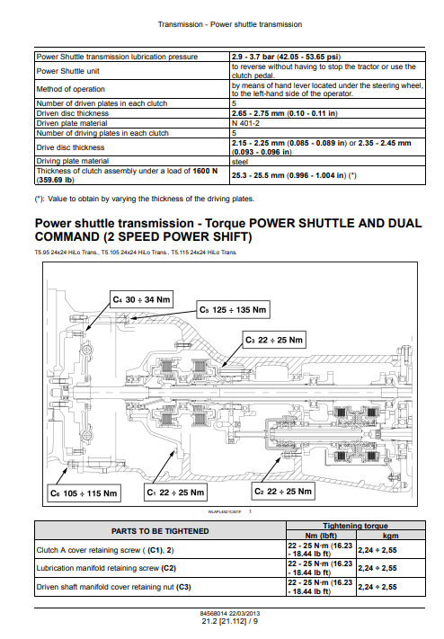 New Holland T5.95, New Holland T5.105, New Holland T5.115 Tractor Service Repair Manual - Image 5