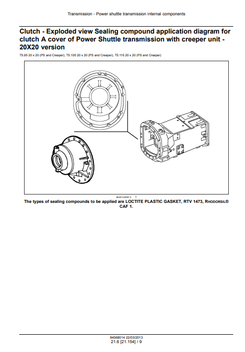 New Holland T5.95, New Holland T5.105, New Holland T5.115 Tractor Service Repair Manual - Image 6