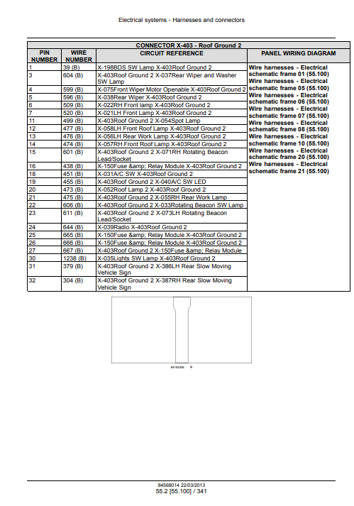 New Holland T5.95, New Holland T5.105, New Holland T5.115 Tractor Service Repair Manual (Electrical system) - Image 5