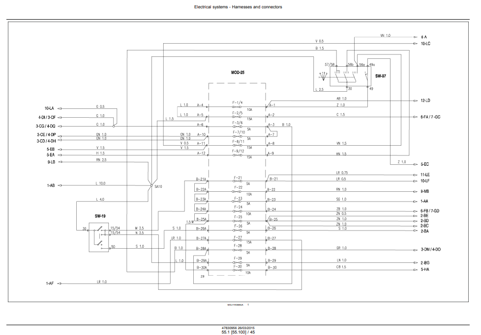 New Holland TK4030V, TK4050, TK4050M, TK4060 Tractor Service Repair Manual - Image 4
