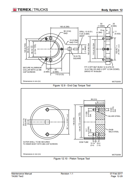 Terex TA300 Dump Truck Maintenance Repair Manual - Image 5