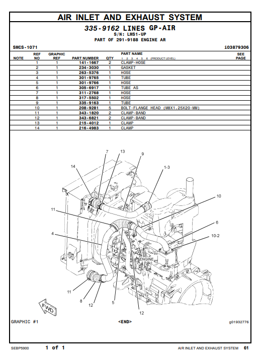 Caterpillar 416E Backhoe Loader Parts Manual - Image 3