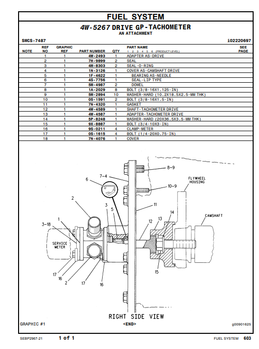Caterpillar 3516 Industrial Engine Parts Manual - Image 4
