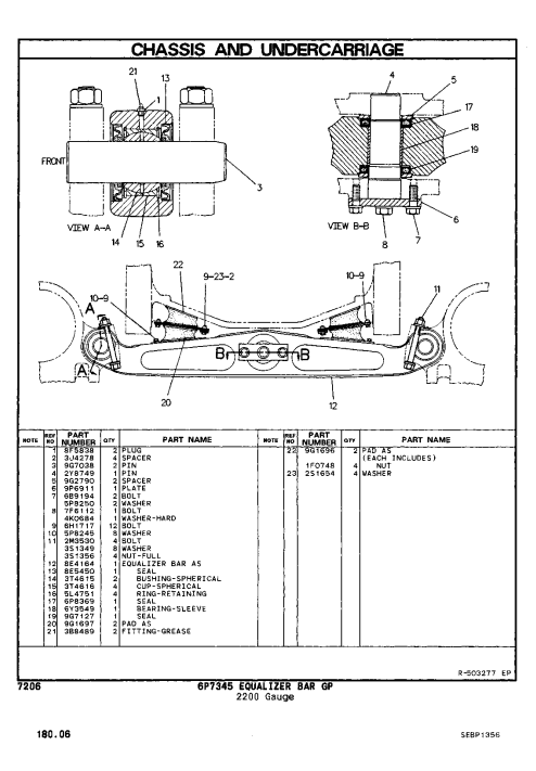 Caterpillar D8L dozer Parts Manual - Image 4