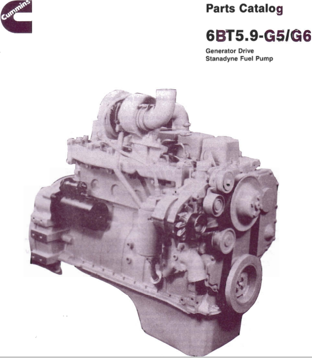 Cummins 6BT5.9 - G5,G6 Engine Parts Catalog - Image 3