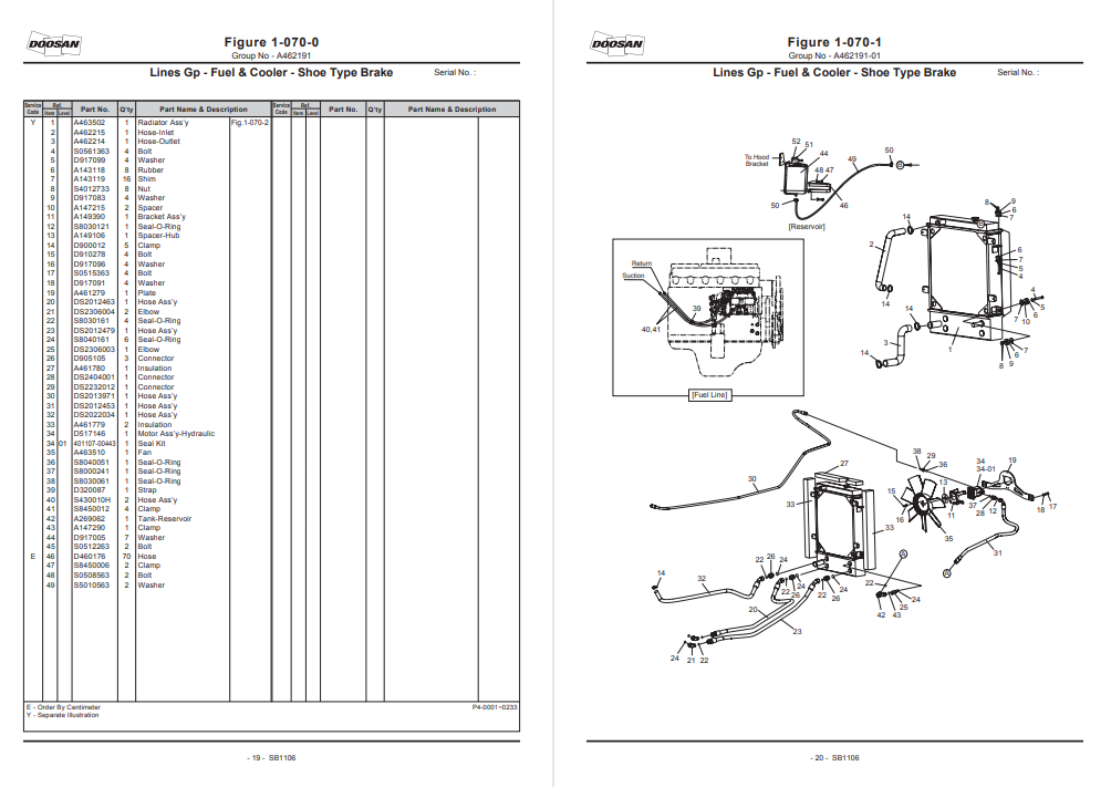 Doosan D160S-5 Fork Lift Parts Manual - Image 4