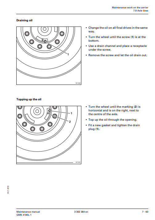 Grove GMK4100L-1 Crane Maintenance Manual - Image 4