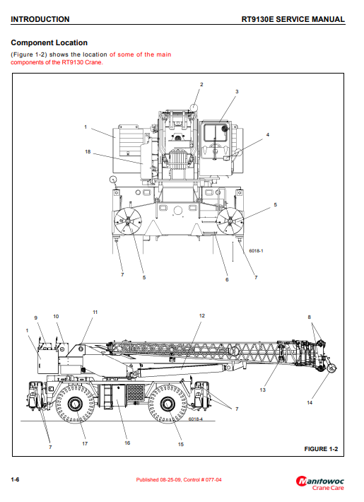 Grove RT9130E Crane Service Repair Manual - Image 3