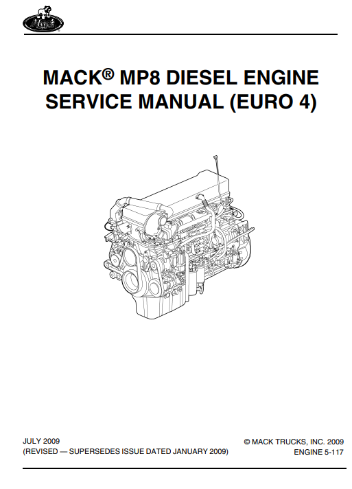 Mack MP8 Diesel Engine Service Repair Manual - Image 3