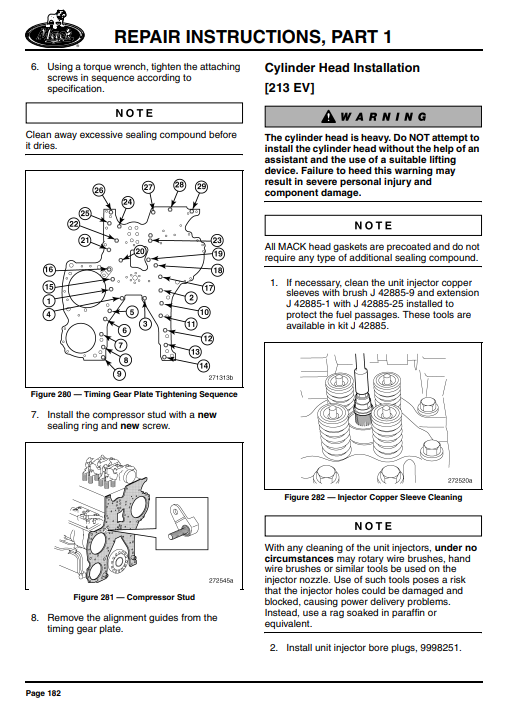 Mack MP8 Diesel Engine Service Repair Manual - Image 4