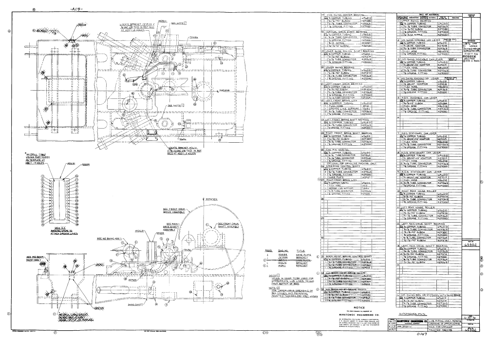 Manitowoc 3900W Crane Parts Manual - Image 4