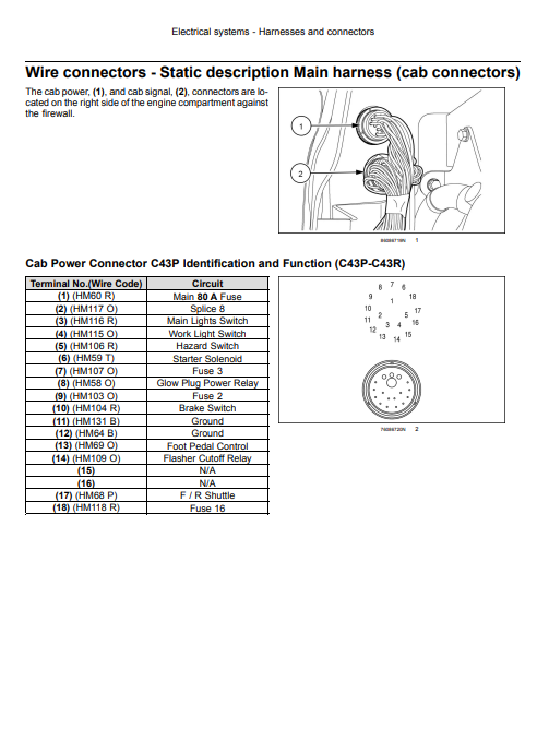New Holland 46D-CVT, New Holland 54D-CVT Boomer Tractor Service Repair Manual - Image 6