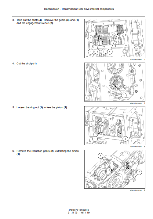 New Holland T4.85, New Holland T4.95, New Holland T4.105, New Holland T4.115 Tractor Service Repair Manual - Image 3