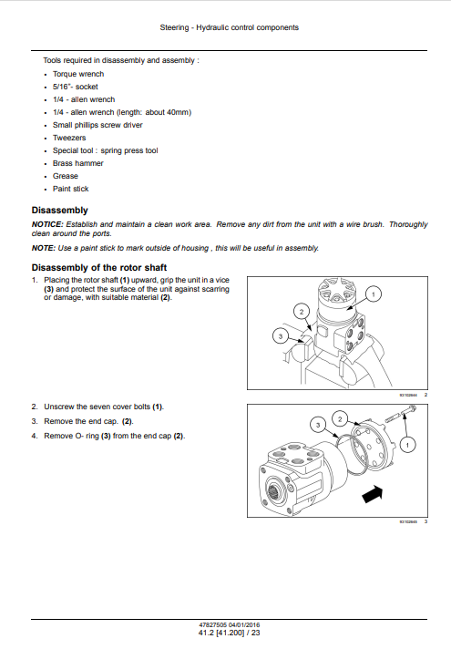 New Holland Boomer 24 Compact Tractor Service Repair Manual - Image 4