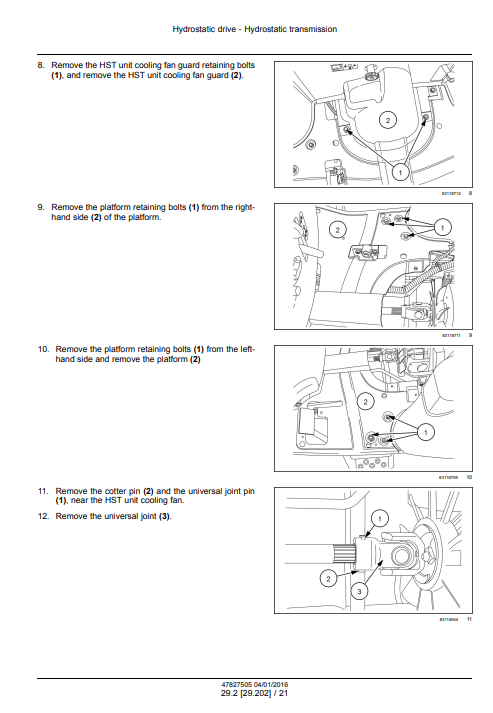 New Holland Boomer 24 Compact Tractor Service Repair Manual - Image 5