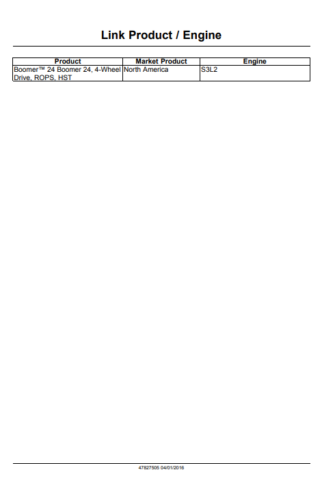 New Holland Boomer 24 Compact Tractor Service Repair Manual - Image 3