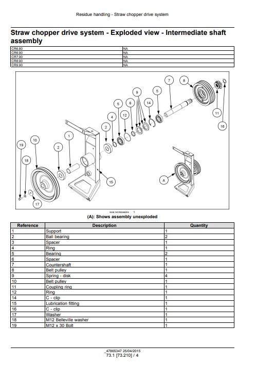 New Holland CR6.80, CR6.90, CR7.90, CR8.90, CR9.90 Combine Harvester Service Repair Manual - Image 5