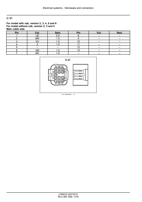 New Holland T4.75V, T4.85V, T4.95V, T4.105V Tier 3 Tractor Service Repair Manual - Image 4