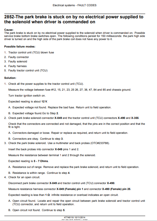 New Holland T8.320, New Holland T8.350, New Holland T8.380, New Holland T8.410, New Holland T8.435 Tractors Service Repair Manual - Image 4