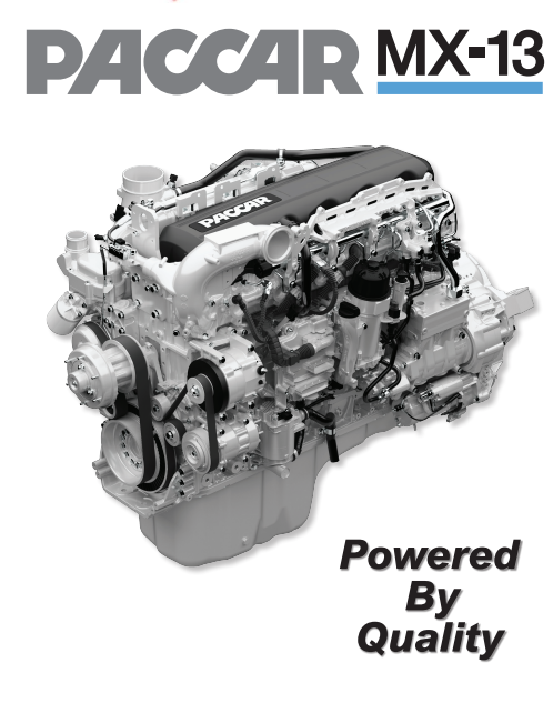 Paccar MX-13 2013 Diagnostic Service Manual EPA2013 - Image 2