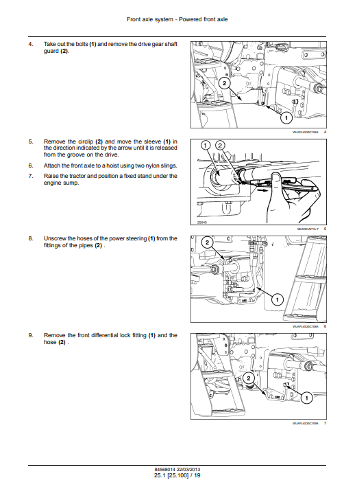New Holland T5.95, New Holland T5.105, New Holland T5.115 Tractor Service Repair Manual - Image 4