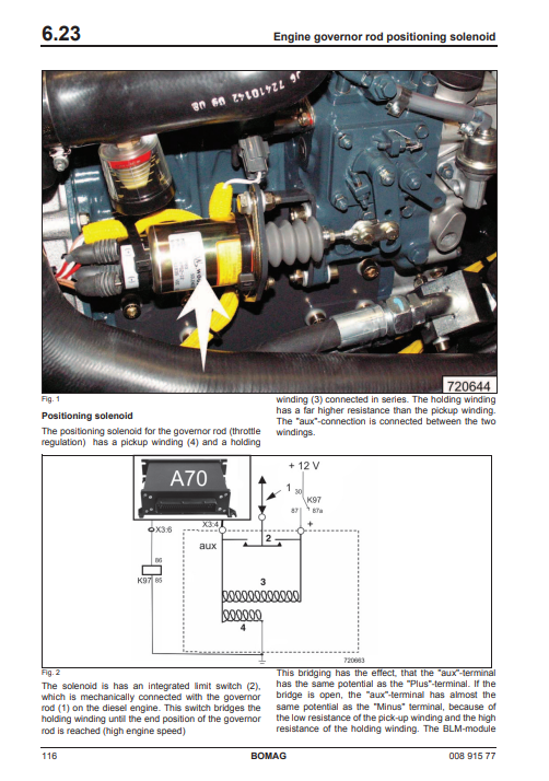 Bomag BMP 8500 Roller Service Repair Manual - Image 4