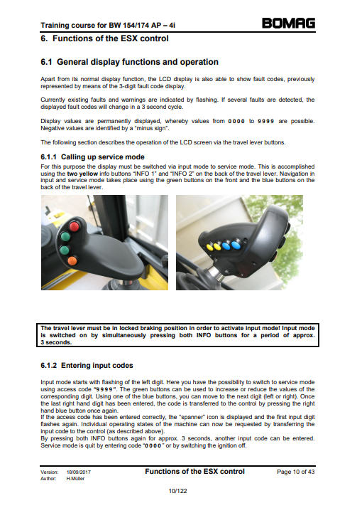 Bomag BW154, BW174 AP – 4i-f Training Course ELECTRICS Documentation - Image 3