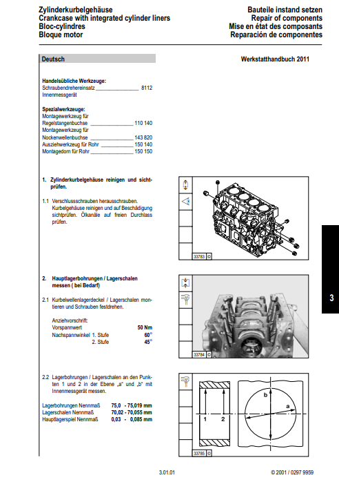 DEUTZ Engine 2011 Workshop Manual - Image 3
