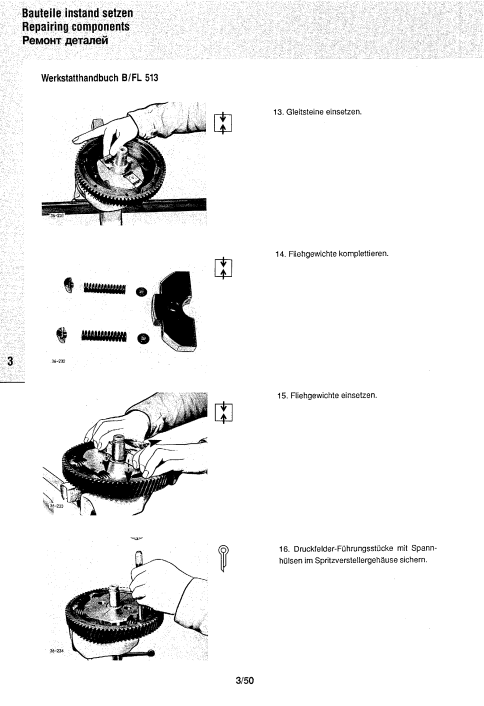 Deuts B/FL 513 Engine Workshop Repair Manual - Image 4