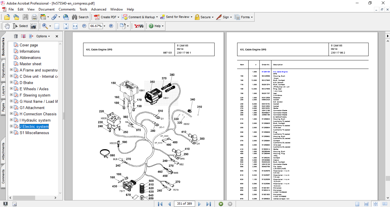Jungheinric DFG 430 Forklift Spare parts catalogue - Image 3