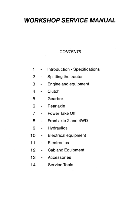 Massey Ferguson 6100 Series Tractors Workshop Service Repair Manual - Image 2