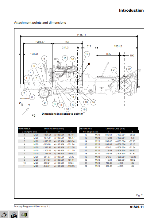 Massey Ferguson 8400 Tractor Workshop Service Repair Manual - Image 5