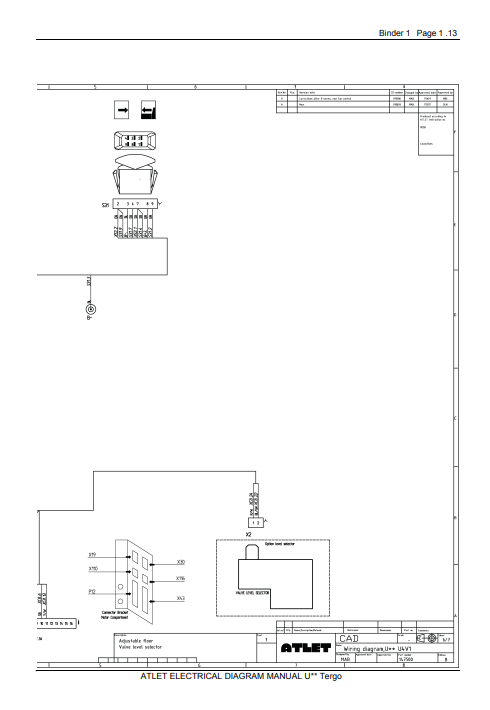 NISSAN Forklift U Series 2011 Electrical Diagrams - Image 4