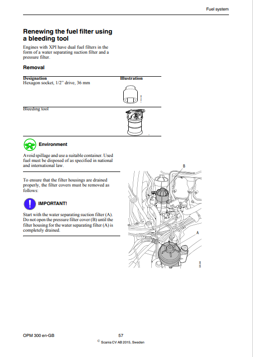 Scania DC16 industrial engine Operator's Manual - Image 3