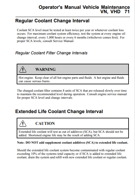 Volvo D11H, Volvo D13H, Volvo D16H Engines Operator's Manual - Image 5