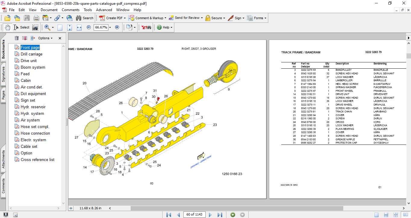 Atlas Copco ROC D7-11 Spare Parts Catalogue - Image 4