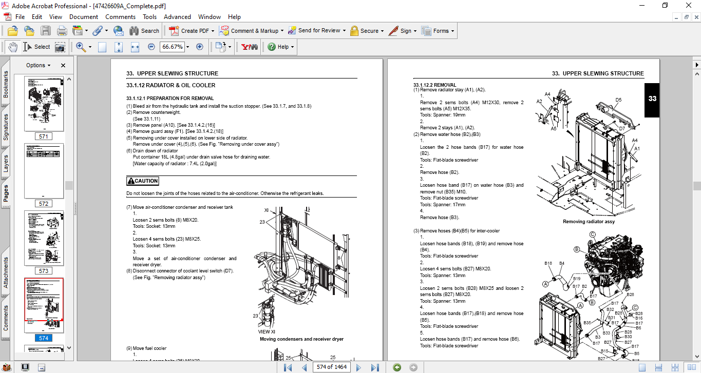 New Holland E230CSR Excavator Service Repair Manual - Image 5
