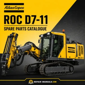 Atlas Copco ROC D7-11 Spare Parts Catalogue PDF Publication 9853659820