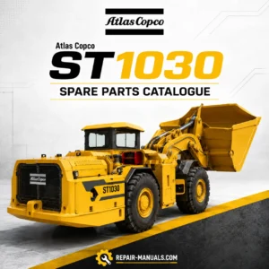 Atlas Copco ST1030 Underground Loader Spare Parts Catalogue PDF Manual