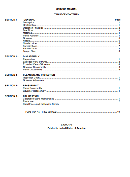 Bosch Fuel Injection pump PE(S)-6 MW Service Repair Manual - Image 3