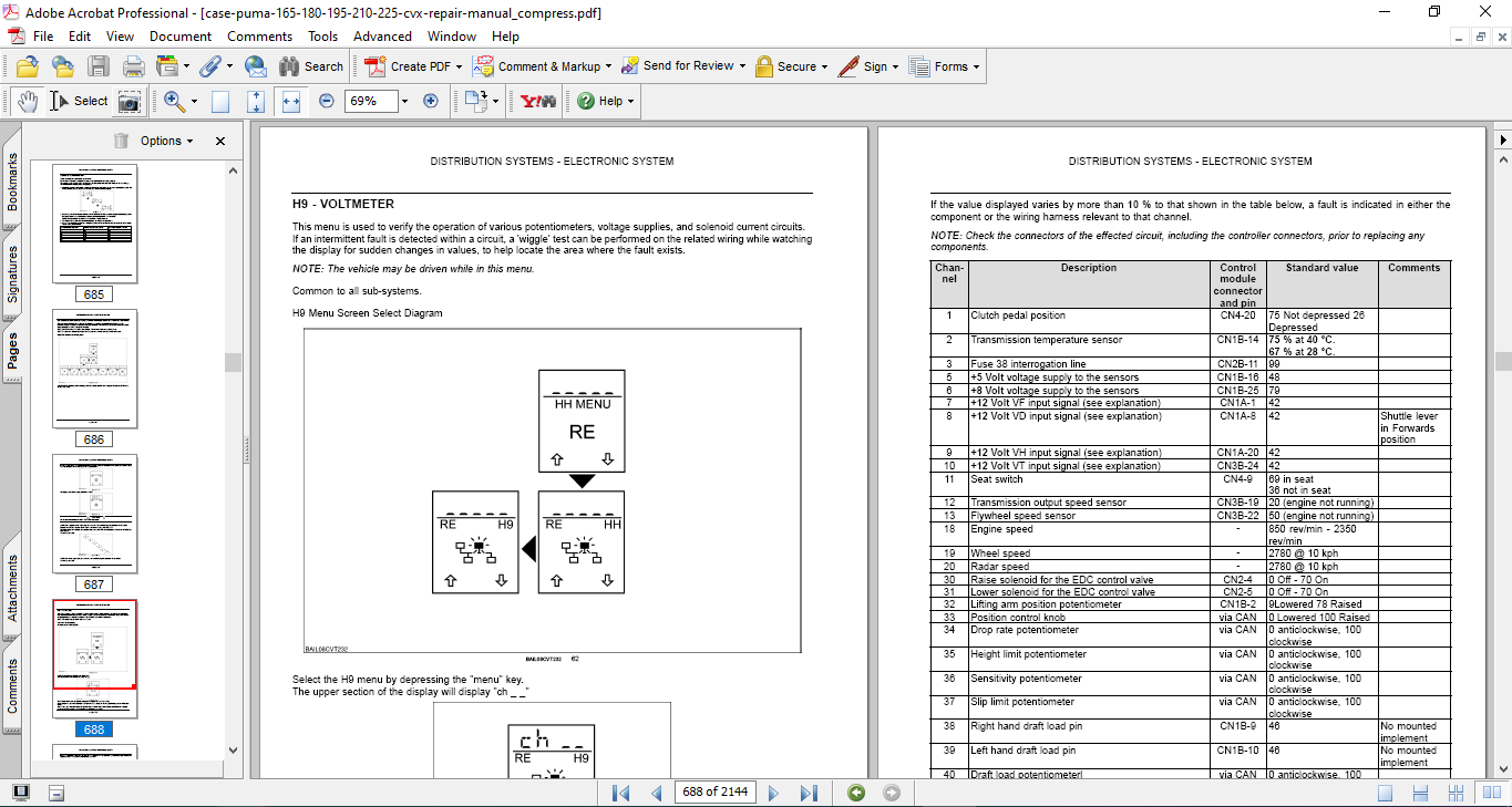 Case Puma 165CVX, 180CVX, 195CVX, 210CVX, 225CVX Tractor Service Repair Manual - Image 4