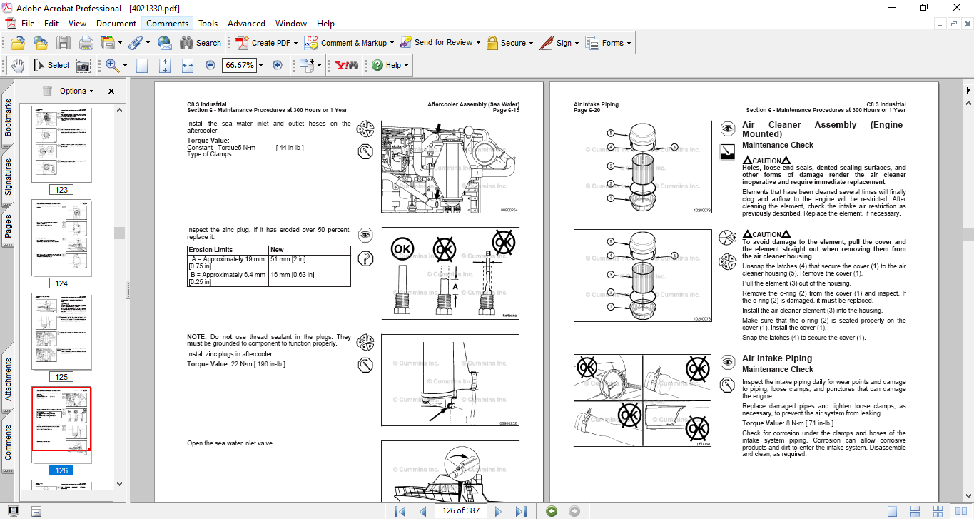 Cummins Commercial Marine and Industrial C8.3 Operation and Maintenance Manual - Image 5